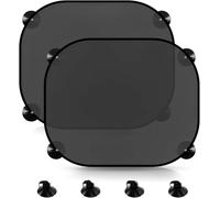 2 Stück Sonnenschutz Auto Baby für VW ID.4 CROZZ ID4-X 2022 2021 2023+, Autofenster Sonnenschutz Sonnenschutz für Die Seitenscheibe Sonnenblende Auto Kinder