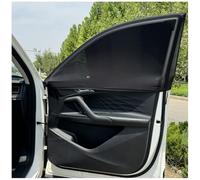 2-Stück Sonnenschutz Auto frontscheibe,UV Schutz,[2025 Upgrade] hohe Elastizität Autofenster Moskitonetz Fenster Auto Camping Mesh-Screen 58x110CM(Max)