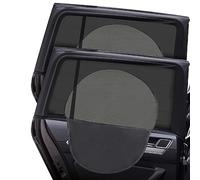2 Stück Sonnenschutz Auto, Upgrade Sonnenschutz Auto Kinder UV Schutz, Car Window Sunshade Baby, Care Side Window Sun Protection, Autofensterjalousien,Die Größe beträgt nach dem Dehnen 100X80CM