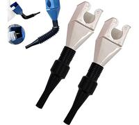 2 Stück Trichter Mit Schlauch,Kunststoff Trichter Mit Ausziehbarem Flexiblem Auslauf,Trichter Mit Sieb Für Auto Für Benzin, Diesel, Scheibenwaschflüssigkeit, Adblue, Wasser, Öl, Kraftstoff (Weiss)