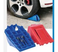 2 Stück Unterlegkeile Bremskeile Radkeile Stütze Anhänger PKW Wohnwagen 3,5 T