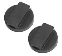 2 Stück Wagenheber Gummiauflage Schwarz Hebe Belag Werkzeug Gummipuffer Adapter Unterstellbock Gummiblock für BMW 135 335 535 E82 E88 E46 E90 E38 E39 E60 X5 X6 X3 1M M3 M5 M6 F01 F02 F30 Mini Cooper