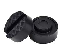 2 Stück Wagenheber Gummiauflage, Universelle Gummi Wagenheber Pads Wagenheber-Ständer Gummi Jack Pads, Rahmenschienenschutz, Gummipuffer Gummiblock Gummiauflage für Wagenheber und Hebebühnen