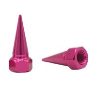 2 Stück YOU.S Ventilkappe Reifenventil Spike in Rosa für PKW LKW Motorrad