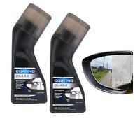 2 Stücke Anti Beschlag Spray Auto, Anti Beschlag Auto Fensterreiniger Mit Schwamms, 90 Ml Antis Beschlags Wasserabweiser, Sicheres Und Schonendes Autopflegegerät Für LKW, SUV, W-ohnmobil,