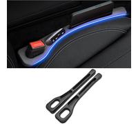 2 Stücke Autositz Lückenfüller für BMW 5er G31 Touring, Lückenfüller Car Seat Gap Filler Auto Lückenfüller Sitzlückenfüller Stopfen,Bl-ack