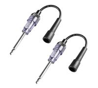 2 Stücks Zündfunkenprüfer,Verstellbarer Zündspule Prüfgerät,Mehrzweck-Motor-Zündspulenprüfgerät，Zündung Prüfer Zündkerzen Tester，für alle Auto Verbrennungsmotoren Rasenmäher interner externer Motor