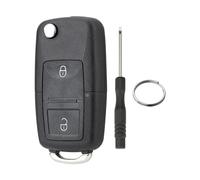 2-Tasten Autoschlüssel Gehäuse Für VW MK4 Bora Golf 4 5 6 Passat Polo Bora Touran Volkswagen Golf Passat Bora Skoda Fabia Seat