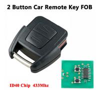 2 Tasten Funkschlüssel Autoschlüssel Fernbedienung für Opel Astra Zafira AF