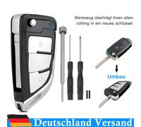 2 Tasten Gehäuse Schlüssel + Werkzeug Für VW Amarok T5 T6 Transporter Skoda Seat
