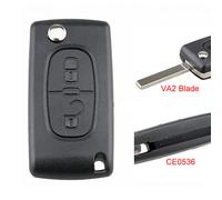 2 Tasten Klapp Schlüssel Gehäuse Für Citroen C2 C3 DS3 Berlingo Peugeot Partner