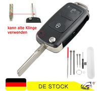 2 Tasten Klapp Schlüssel Gehäuse Für VW Amarok T5 T6 Golf Caddy Polo Skoda Seat
