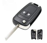 2 Tasten Klappschlüssel Gehäuse Ersatz für Opel Astra J Insignia Corsa E 14-2016