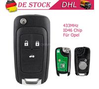 2 Tasten Klappschlüssel Gehäuse Ersatz Für Opel Insignia A Astra J Adam Zafira C