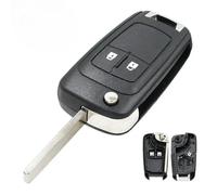 2-Tasten Klappschlüssel Gehäuse Für Opel Astra J Corsa E Zafira C Insignia Adam