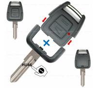 Auto Funk Schlüssel 3 Tasten Ersatz Gehäuse für Opel Omega B Vectra C Signum