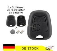 2 Tasten Schlüssel Gehäuse Für Peugeot 106 107 206 207 306 307 Expert Partner