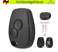 2 Tasten Schlüssel Gehäuse für Renault Kangoo Clio Master Twingo Modus Dacia