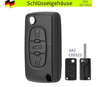 2 Tasten Schlüssel Gehäuse VA2 für Citroen C2 C3 C4 C8 Peugeot 207 307 407 308