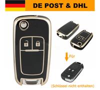 2 Tasten Schlüssel Hülle für Opel Astra J Corsa E Zafira C Adam Meriva Insignia