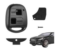 2 Tasten Toyota Schlüsselgehäuse Ersatzgehäuse für Toyota Autoschlüssel, Ersatz Schlüsselgehäuse Kompatibel mit Auris, Avensis, Corolla, RAV4, Yaris, Klappschlüsselgehäuse ohne Elektronik, Transponder