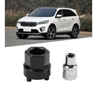 2-teiliges A/C Kompressor KupplungsNaben Abziehwerkzeug für mercedes für denso 5SEL12C 6SEL14C 6SEL16C 6SEU14C 7SEU16C 7SEU17C Zweiteiliges Ausziehwerkzeug für die Nabe der Klimakompressor Kupplung