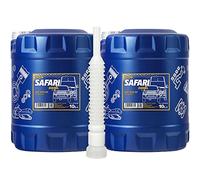 2 x 10 Liter, MANNOL 7404 Safari 20W-50 Motoröl