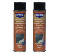 2 x 500ml presto Unterbodenschutz Spray-Wachs 690181 Autopflege