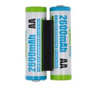 2 x Akku ersetzt Garmin 010-11874-00 / 010-01550-00 / 361-00071-00 - 2600mAh