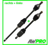 2 X ANTRIEBSWELLE VORNE RECHTS LINKS AUTOMATIKGETRIEBE GELENKWELLE SET