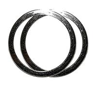 2 x Auspuffdichtung passend für Suzuki VLR-1800 C1800 Intruder Bj. 2008-2013