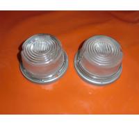 2 x Begrenzungsleuchte Begrenzungsleuchten rund 80 mm Hella f.Wohnwagen Anhänger
