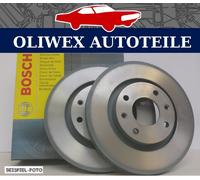 2 x BOSCH BREMSSCHEIBE VORNE 0986478010 VW GOLF PASSAT POLO