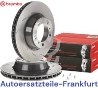 2 x BREMBO Bremsscheiben HINTEN PORSCHE PANAMERA 970 / 971 + Sport Turismo (971)