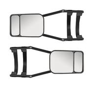 2 X Caravanspiegel Duo Wohnwagenspiegel Spiegel Pkw Universal Aufsetzspiegel D