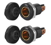 2 x Einbau Steckdose 12V / 24V DIN 16A KFZ Boot Ladegerät PKW Motorrad LKW Neu