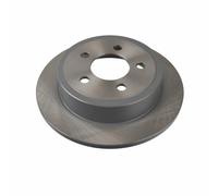 2 X FEBI Bremsscheibe Bremsscheibensatz für JEEP CHEROKEE 01-08 HINTEN 10846