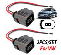 2 x FÜR VW Caddy Golf Multivan Passat Sharan Tiguan Touran T5 ABS-Sensor Stecker