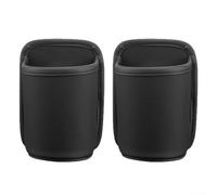 2 x Getränkehalter für Autotür, Leder-Rücksitz-Aufbewahrung, Fahrzeug, Getränkehalter, Wasserflaschen-Getränkeständer für Auto