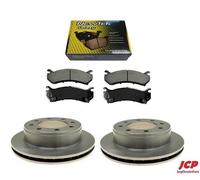 2 X Hinten Bremsscheibe + Keramik Bremsbeläge für Hummer H2 2003-2009 & H2 Sut