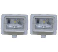 2 x Kennzeichenleuchte für MERCEDES E-KLASSE W212 W213 S213 A207 C207 S212