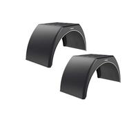 2 x Kotflügel eckig Breite 260 mm Spannweite 880 mm LKW Anhänger NFZ Trecker