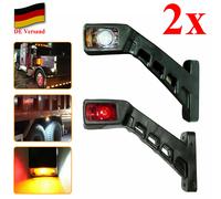 2 x LED 12V 24V LKW Begrenzungsleuchten Positionsleuchten Anhänger Gelb Rot Weiß