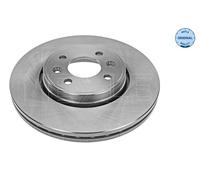 Meyle 1x Bremsscheibe Vorderachse belüftet [Hersteller-Nr. 16-155210004] für Dacia, Renault