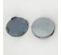 2 x Nabenkappen Nabendeckel Felgendeckel 55,5 - 55,0 mm - silber