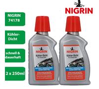 NIGRIN Kühlerdicht, dichtet schnell und dauerhaft Kühlsysteme ab, 250 ml