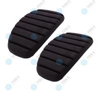 2 x Pedalbelag Pedalgummi Cover Bremspedal Kupplungspedal für RENAULT CLIO III