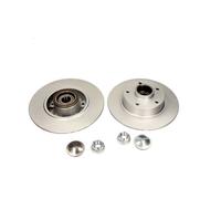 2 x QUARO QD6271 Bremsscheibe für RENAULT