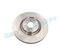 2 x RAP BRAKES R-D0125 Bremsscheibe für AUDI