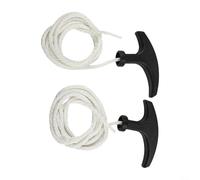2 x Seilzugstarter für 49 cc Outdoor-Ausrüstung, ergonomischer Griff für bessere Kontrolle